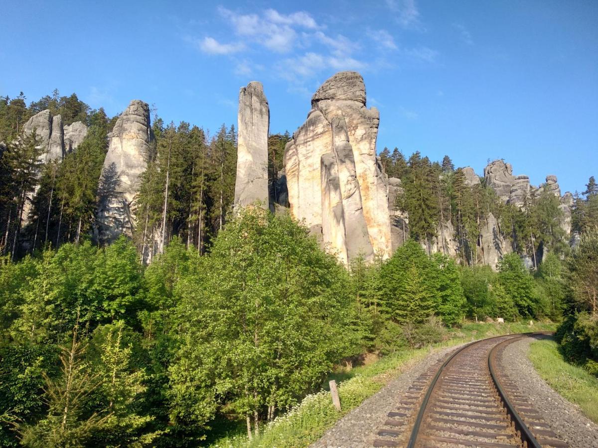 Apartmány Adršpach u Kozárů Teplice nad Metují Esterno foto
